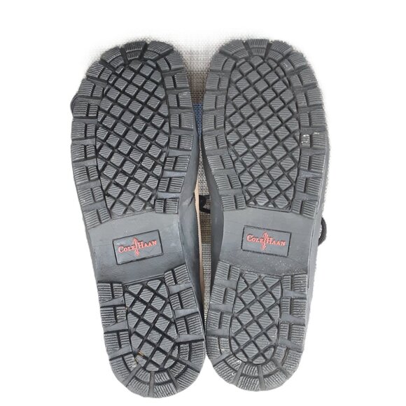 Cole Haan Womans Ankle Boots Size 8.5 Beige Lace-up Hiking Outdoor Work Boot - Picture 3 of 10